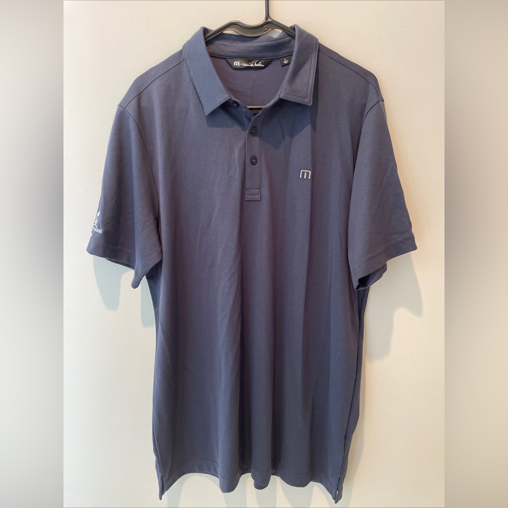 Travis Mathew Navy Blue Men’s Large Golf Polo Shirt
